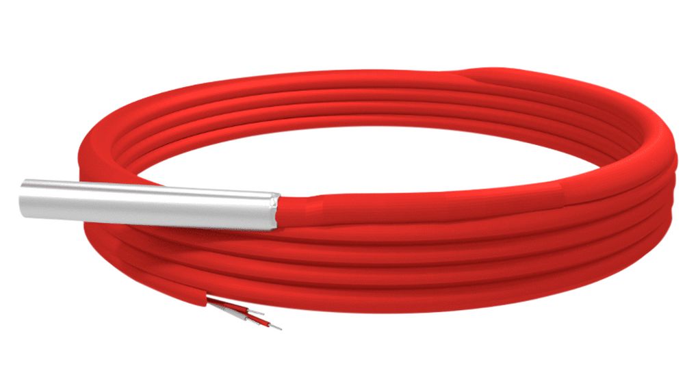 Emko PT100 Temperature Sensor 6 mm Dia, 50 mm Long, 3 Wire, Class B 200 °C Max