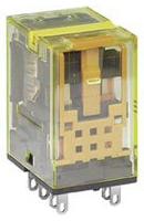 Idec PCB Power Relay, 220V Coil, 10A Switching Current, DPDT