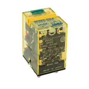 Idec Power Relay, 24V dc Coil, 10A Switching Current, DPDT