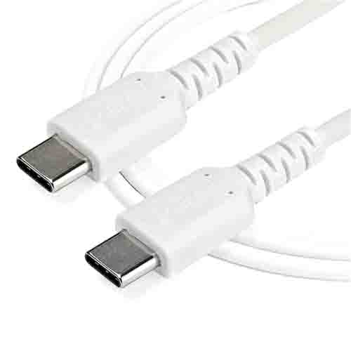 rusb2cc2mw StarTech.com  USB 2.0, Male USB Type C to Male USB Type C, White, 2 m