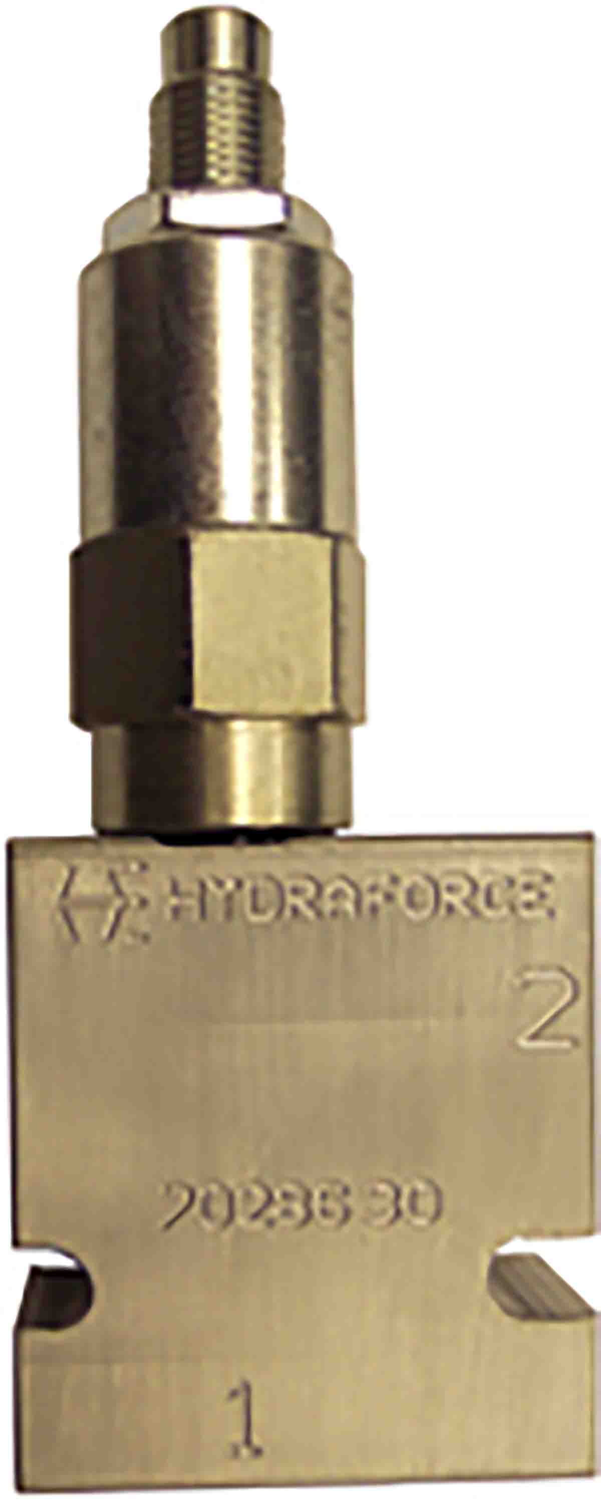HydraForce In Line Mount  Mounting Hydraulic Relief Valve, RV10-20A-3B-N-6, BSP, SAE, 228 bar