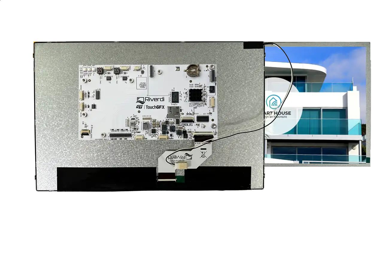 Riverdi RVT121HVSNWN00V1.0A TFT LCD Display, 12.1 in, 1280 x 800 pixel