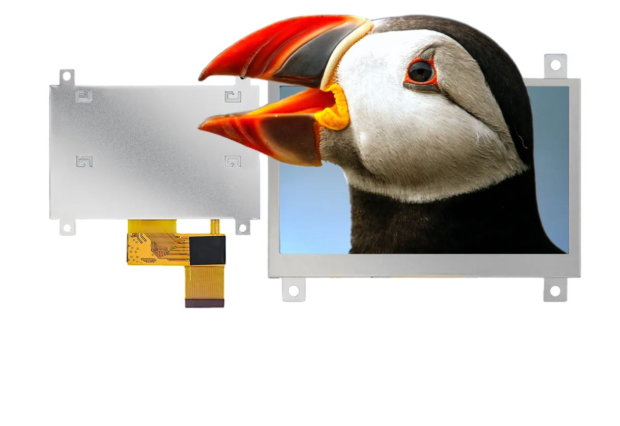 Riverdi RVT43HLTFWN00 TFT LCD Display, 4.3 in, 480 x 272 pixel