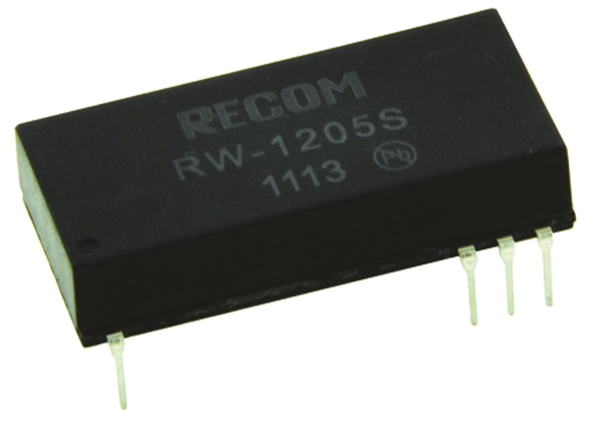Recom DC/DC Converter, 5V/ 600 mA, 18V Input, 9V Input 3 W, Through Hole, 85 °C Max Temp -40 °C Min Temp, 24-Pin DIP-24
