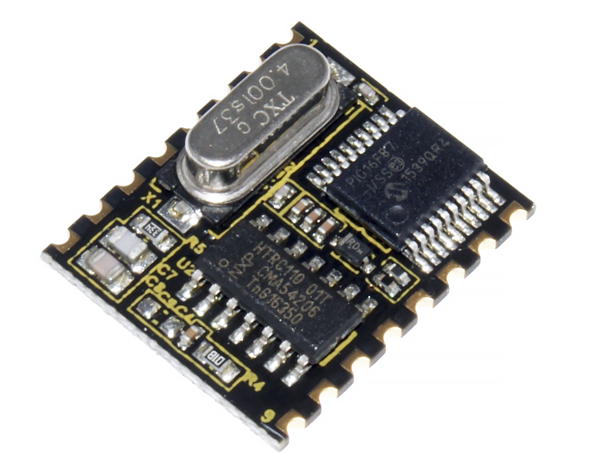 Eccel Technology Ltd RWD-QT-LP-SMT (000327) RFID Module ASK modulation, Manchester Coding 125 kHz 5V