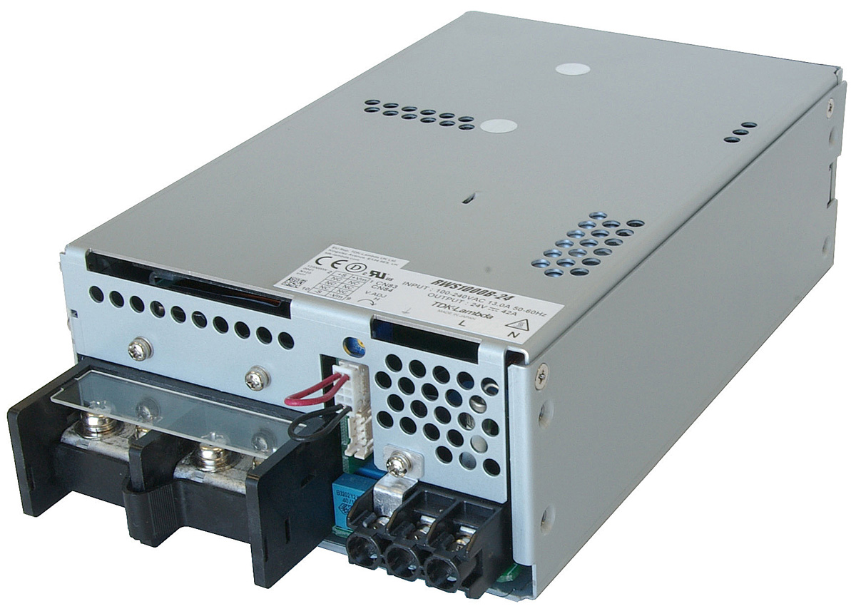 TDK-Lambda Switching Power Supply, RWS1000B-12 12V dc, 84A, 1 kW, Input 265V ac to  340 V dc, 265V ac