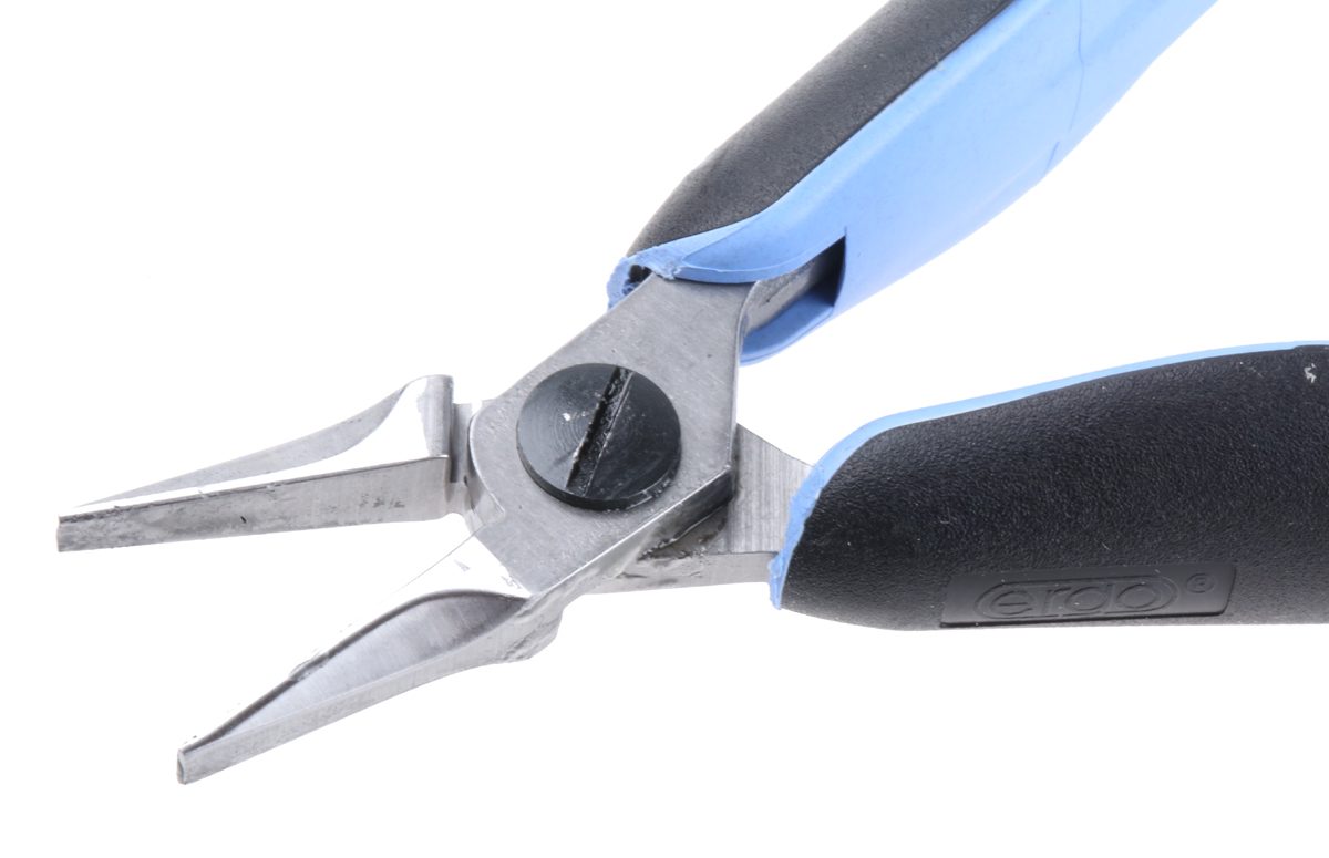 rx-7490 Lindstrom RX 7490 1-Piece Flat Nose Plier Flat Nose, 146.5 mm Overall, 20mm Jaw ESD Safe
