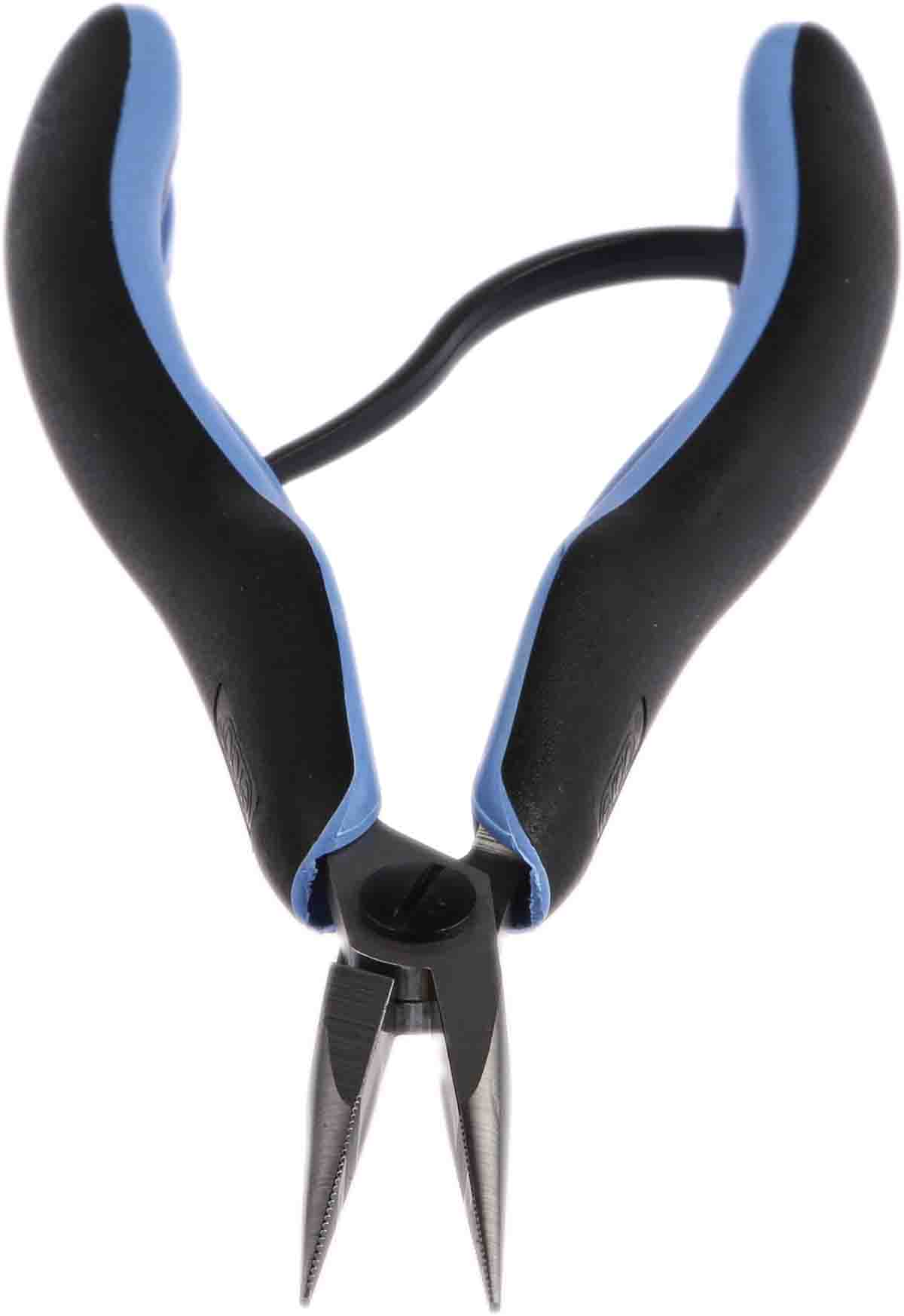 rx-7891 Lindstrom 1-Piece Long Nose Plier Serrated, 158.5 mm Overall, 32mm Jaw ESD Safe