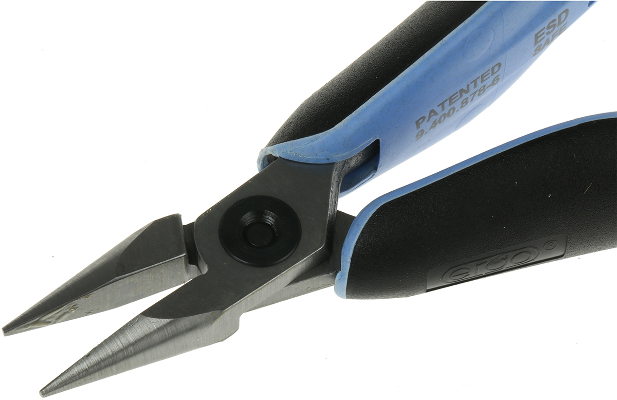 rx-7893 Lindstrom 1-Piece Round Nose Plier, 146.5 mm Overall, 20mm Jaw ESD Safe
