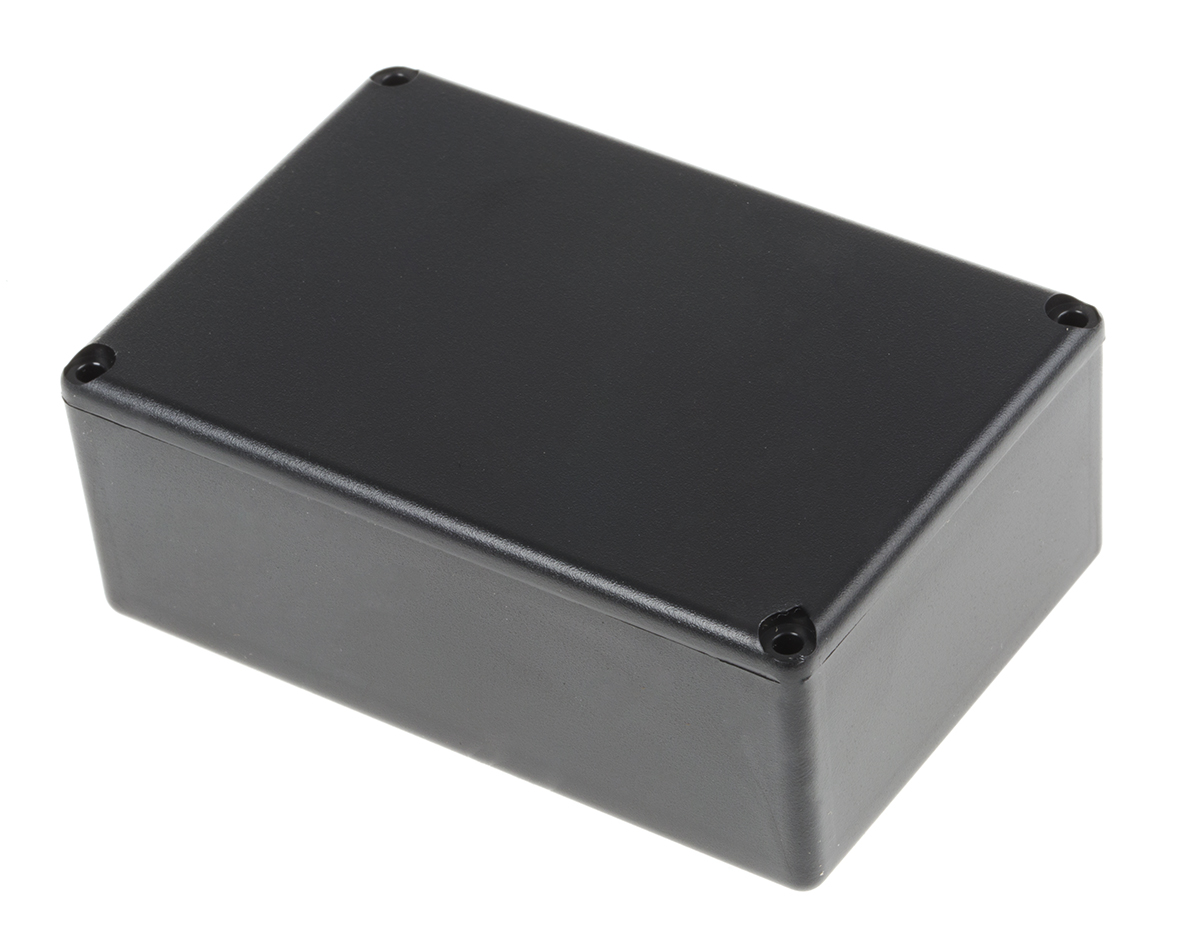 CAMDENBOSS Black ABS Potting Box Lid, 74 mm 28 mm, 50 mm
