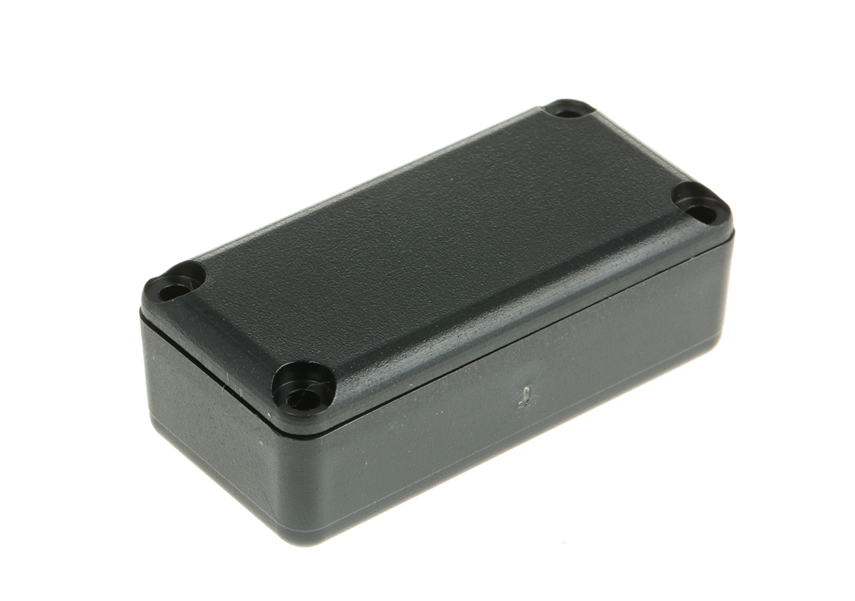 CAMDENBOSS Black ABS Potting Box Lid, 42 mm 15 mm, 21 mm