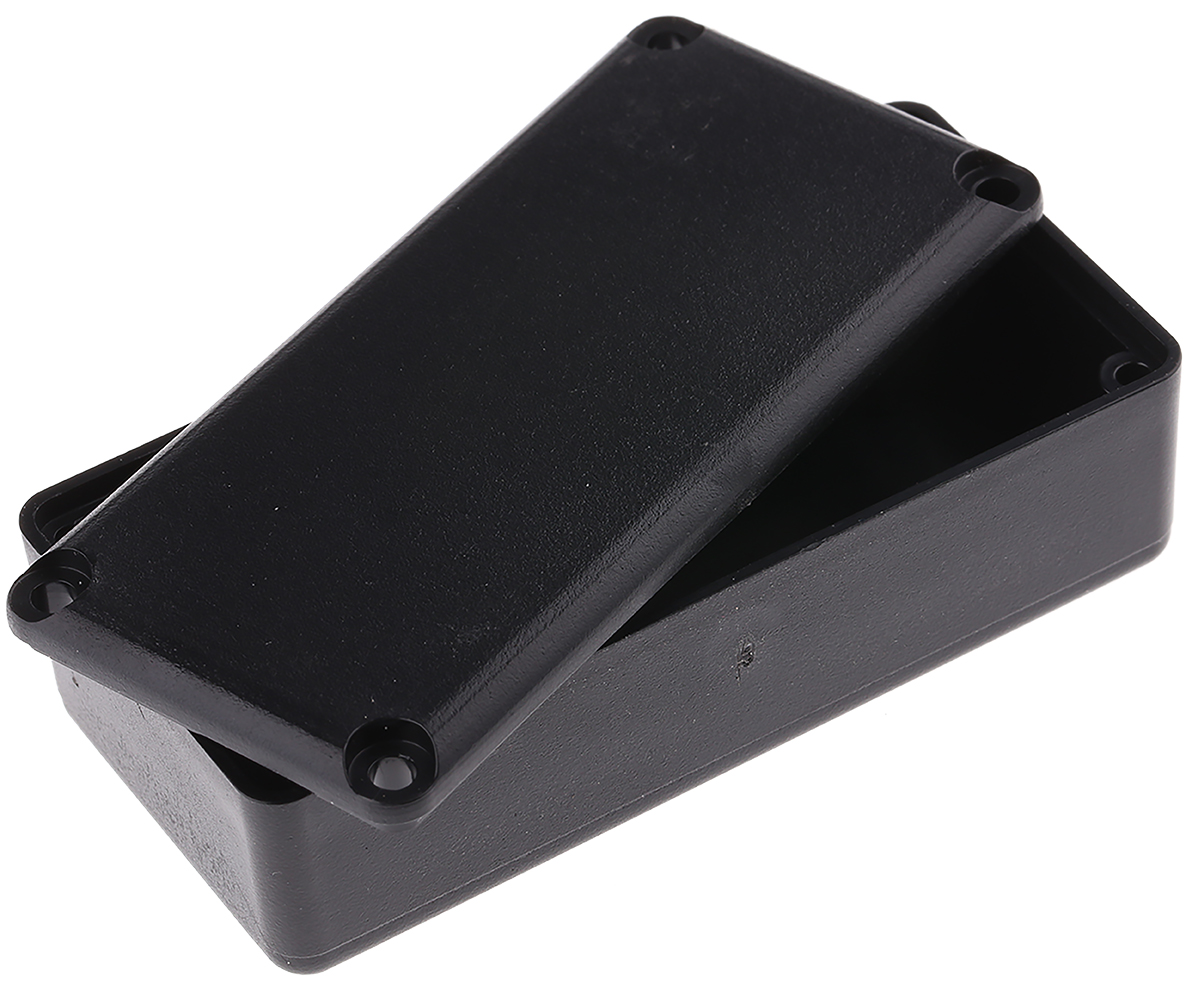 rx2kl06s-5 CAMDENBOSS Black ABS Potting Box Lid, 58 mm 18 mm, 28 mm