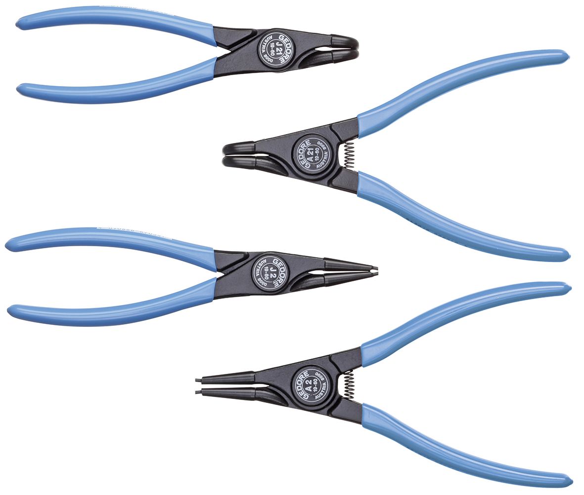 Gedore 4-Piece Circlip Plier Circlip Plier Set