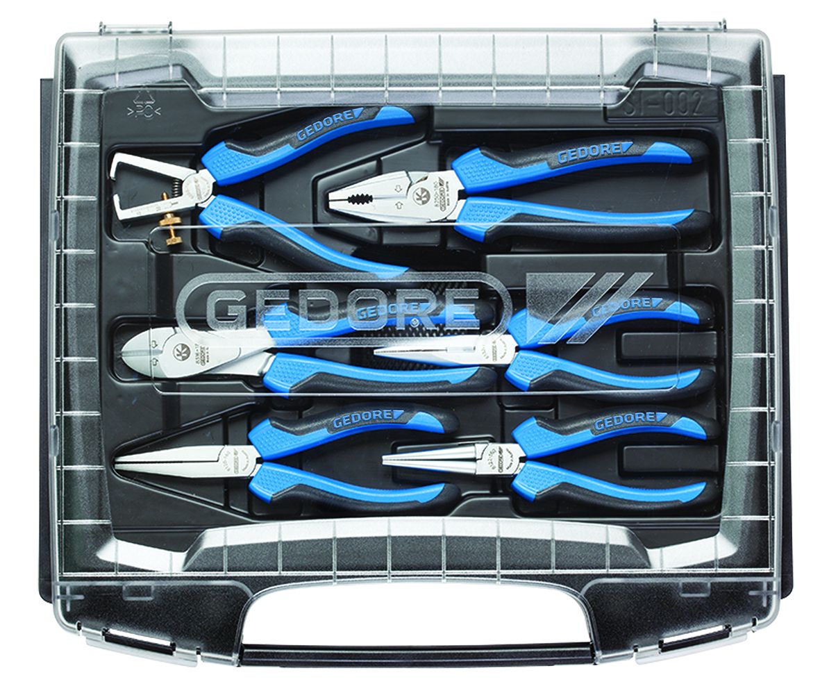 rzb1-2 Gedore 1708155 6-Piece Plier Set