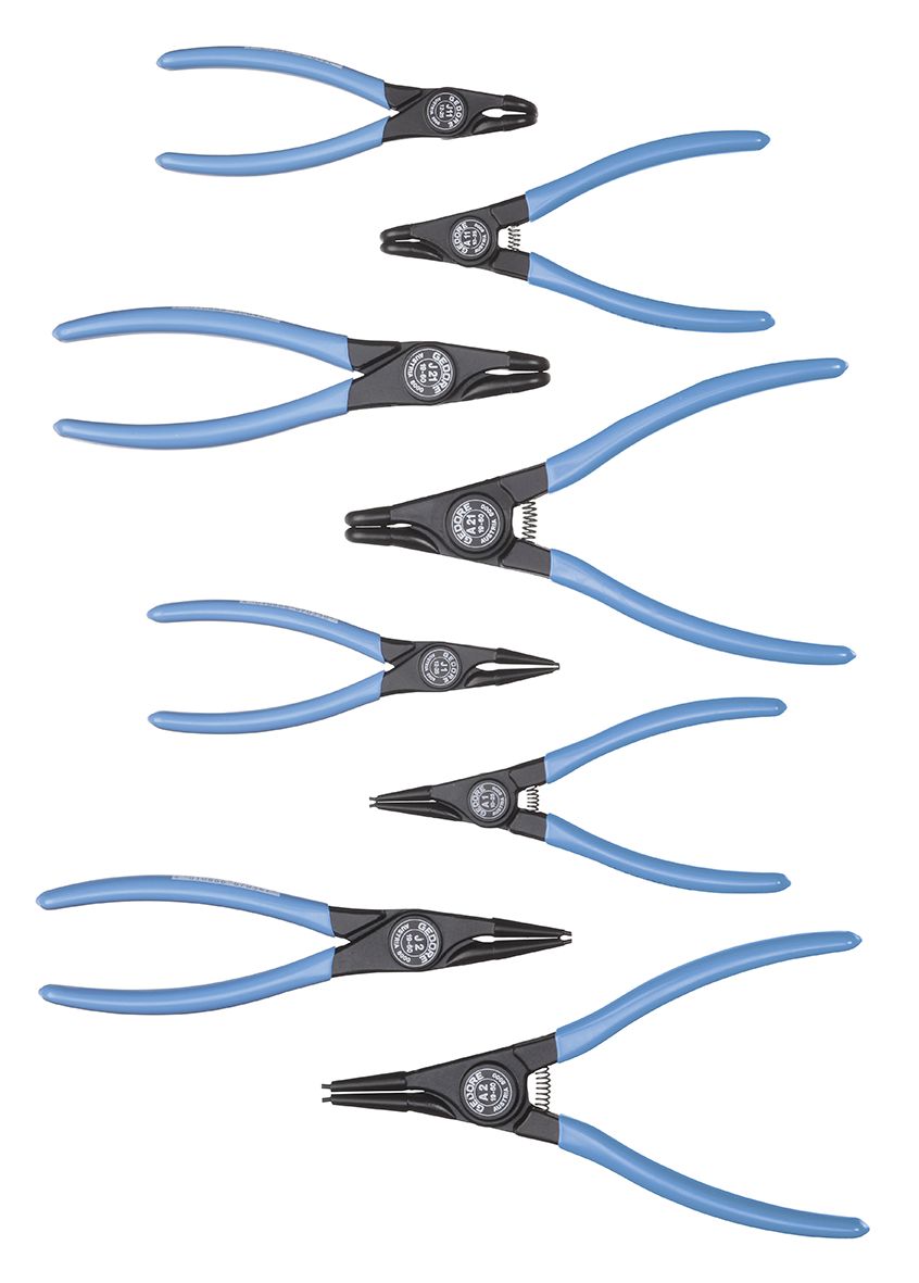 Gedore 8-Piece Circlip Plier Circlip Plier Set