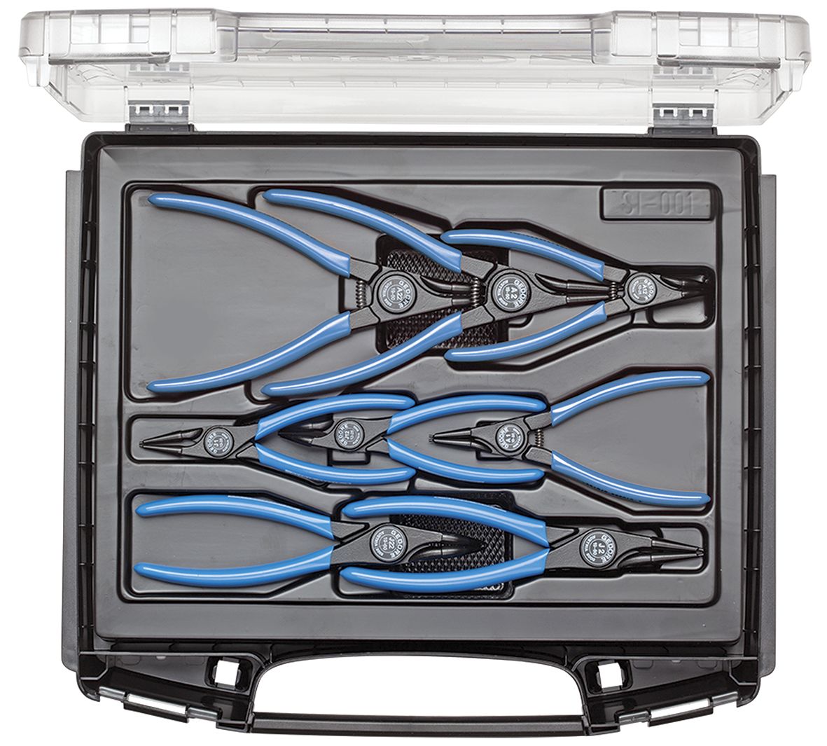 rzb1-3 Gedore 8-Piece Circlip Plier Circlip Plier Set