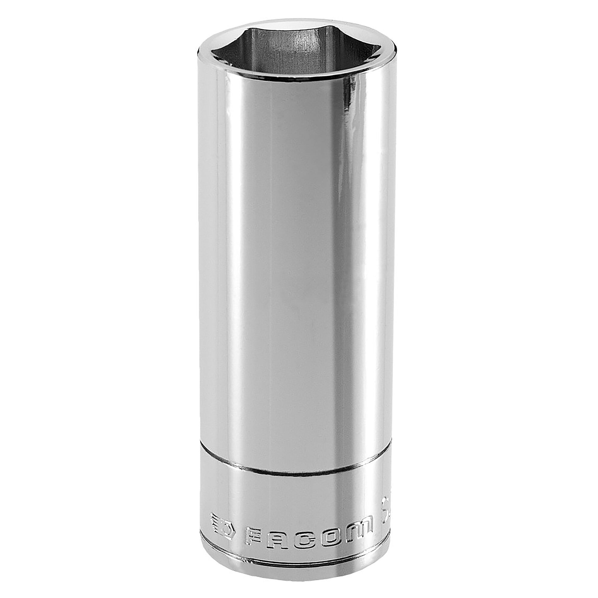 Facom 1/2 in Drive 13 mm 6 Point Square, 12mm Overall Length