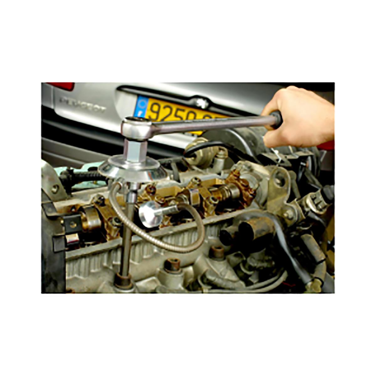 s154 Facom S.154 1/2 in Ratchet with Ratchet Handle, 404mm Overall