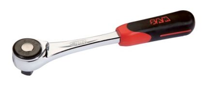 SAM 1/2 in Socket Wrench with Ratchet Handle, 242 mm Overall