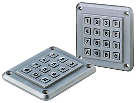 EOZ IP67 16 Key Zamak 5 Anti-Vandal Keypad