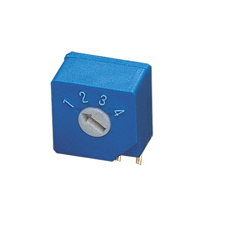 Nidec Components Rotary Coded DIP Switch Through Hole Pin