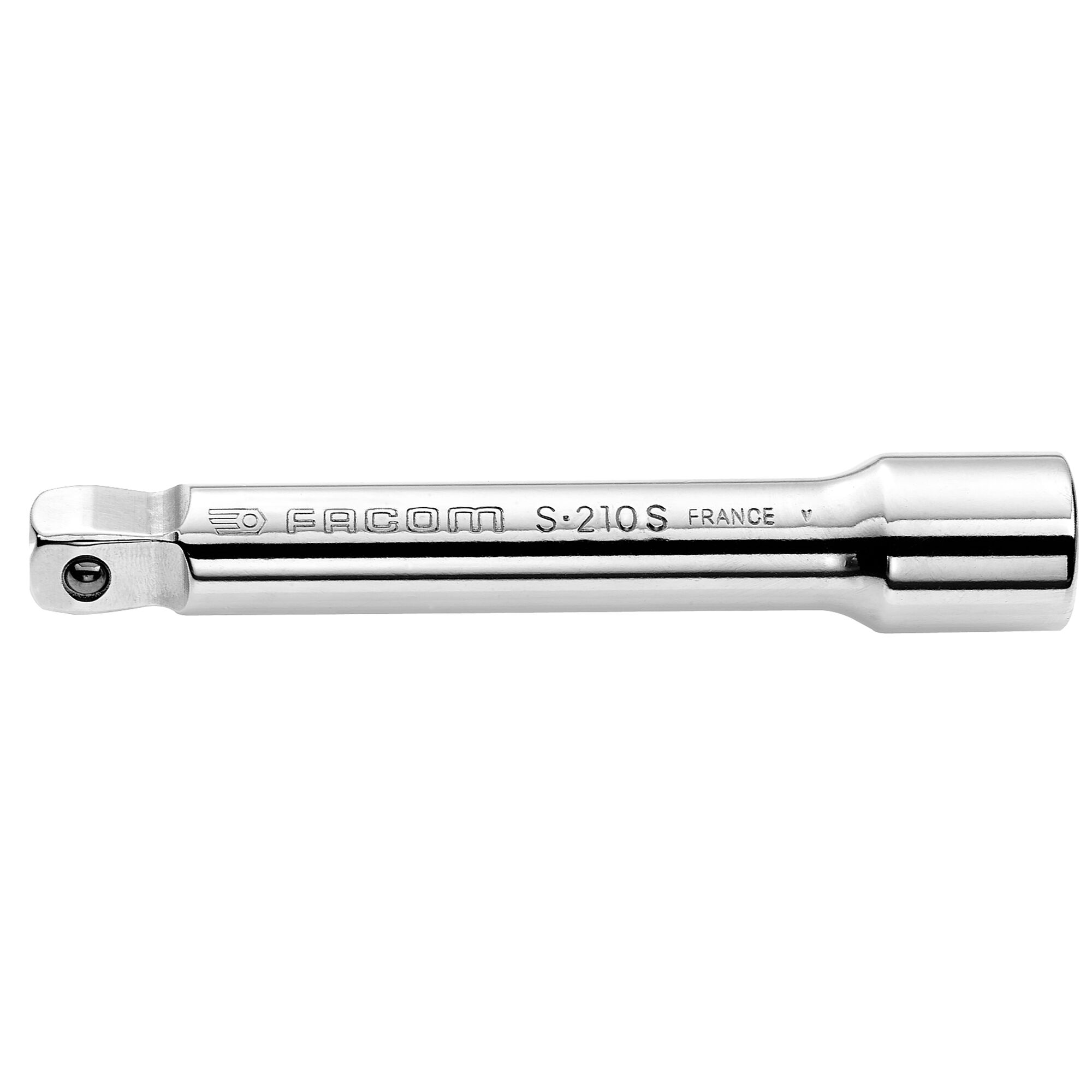 Facom S.210S 1/2 in Square Wobble Extension Bar, 130 mm Overall