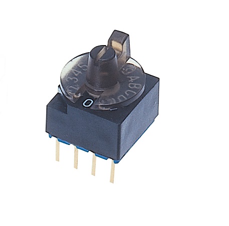 Nidec Components Rotary Coded DIP Switch Through Hole Pin
