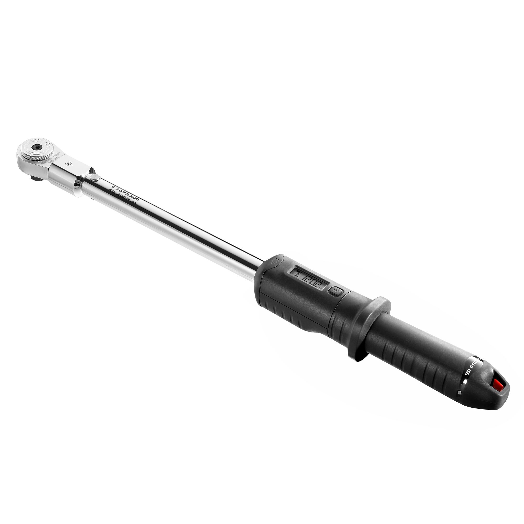Facom S.307A200 Torque Wrench, 40 To 200 Nm, 1/2 in Drive, Square Drive, 532.4mm Overall