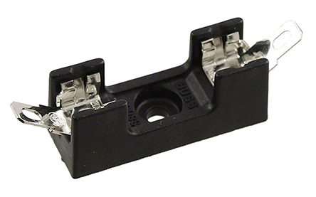 Eaton 25A 6.3 x 32 mm, Bolt Mount Bolt Down Fuse Block, 300V ac/dc
