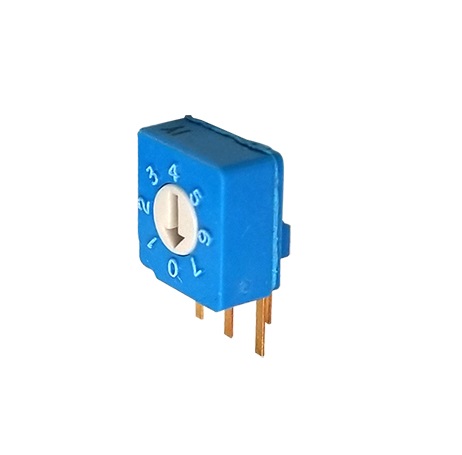Nidec Components S8, 8 Position SPDT Rotary Switch, 100mA, Pin