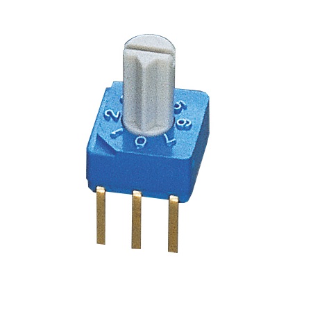 Nidec Components Rotary Coded DIP Switch Through Hole Pin