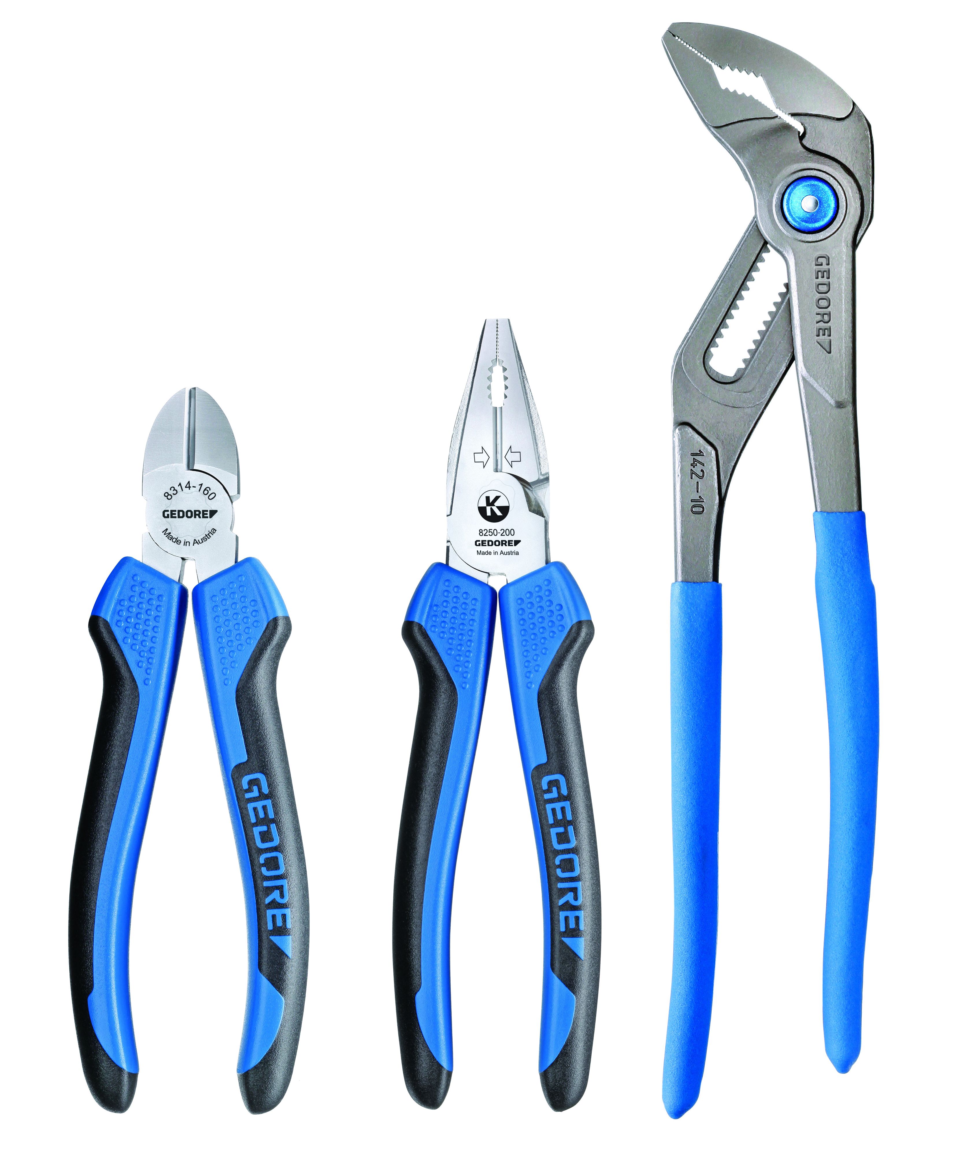 Gedore 8393 3-Piece Plier Plier Set