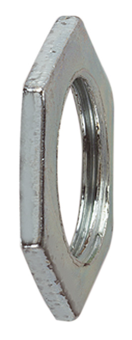 Flexicon Conduit, Conduit Fitting, 50 mm Nominal Size, M50 x 1.5, Plated Steel