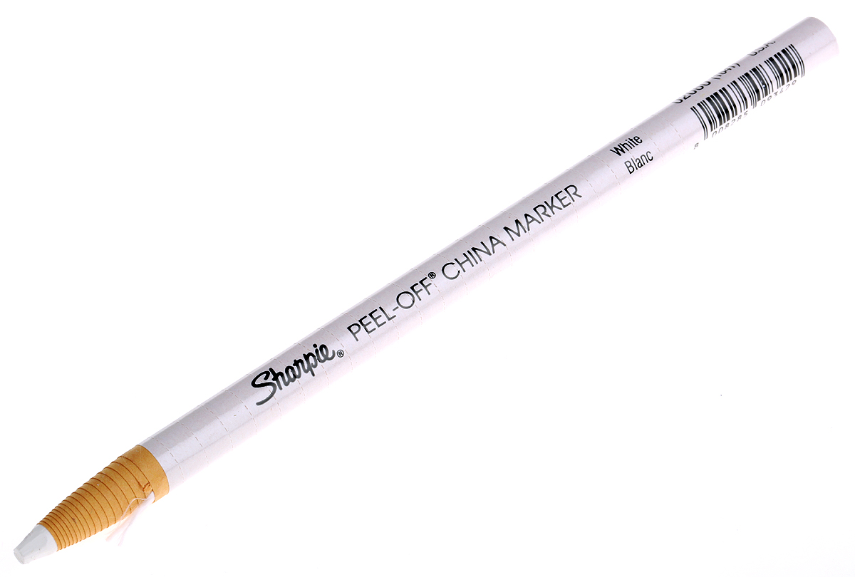 Sharpie White China Marker, 12 Per Pack Pack Quantity
