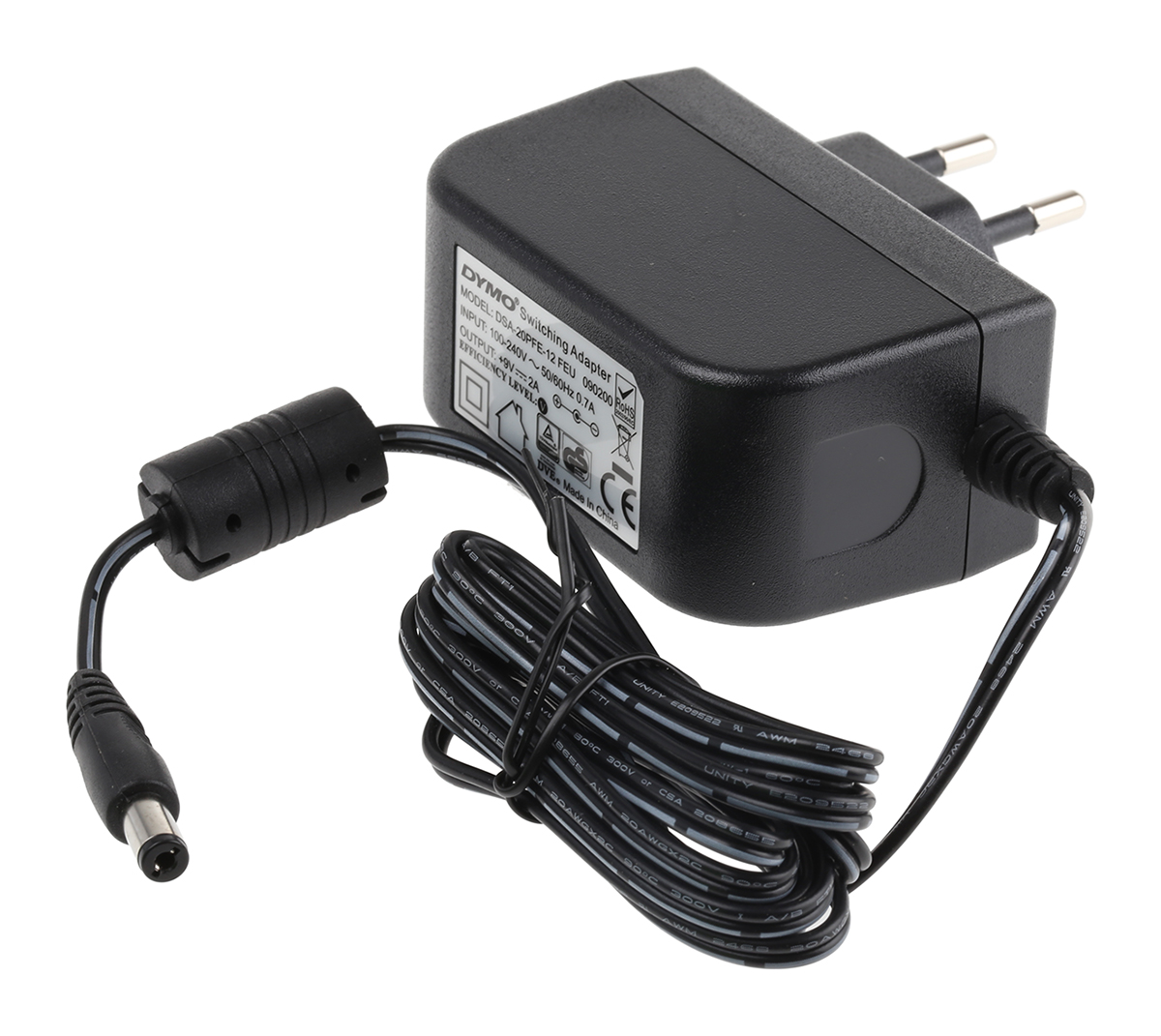 s0721440 Dymo Printer AC Adapter AC Adapter for use with LabelPoint Series, LabelManager Series (Except 500TS,420P,PnP,260P,280