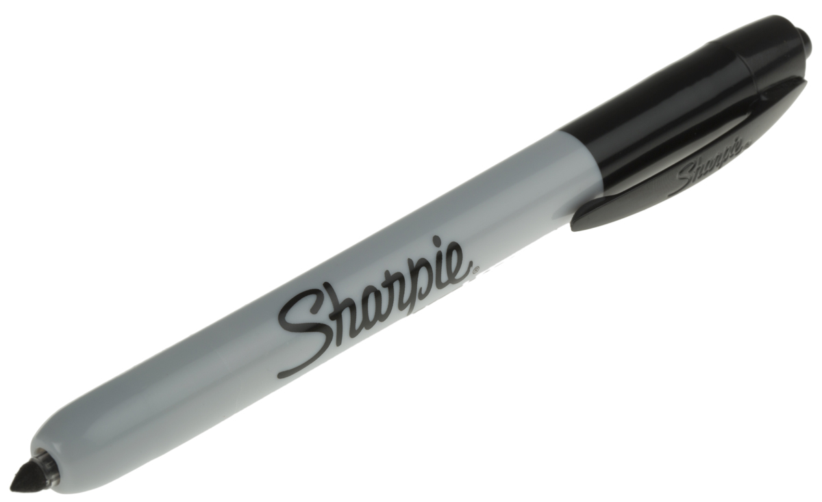 Sharpie Extra Fine Tip Black Marker Pen