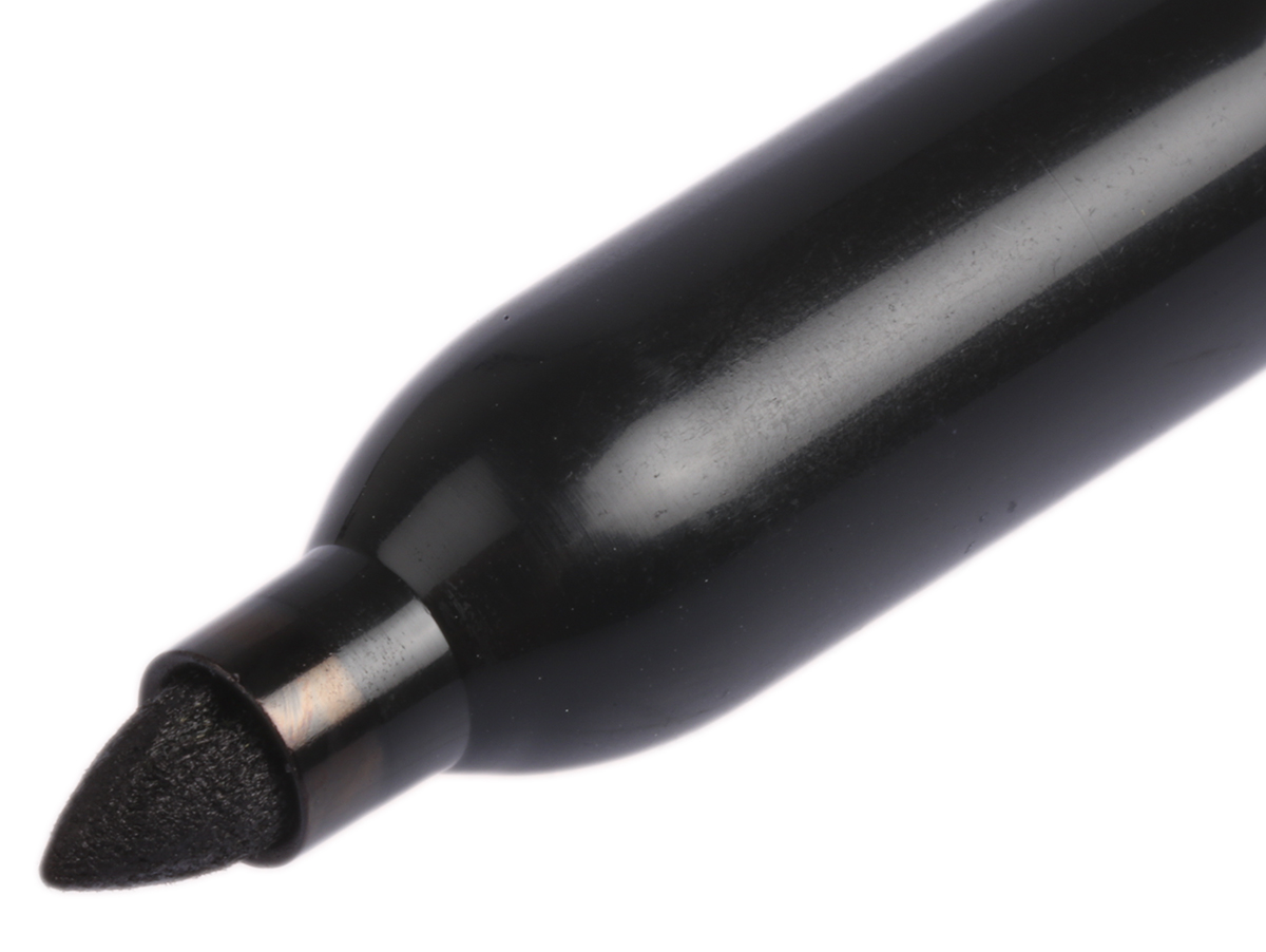 s0810930 Sharpie Fine Tip Black Marker Pen