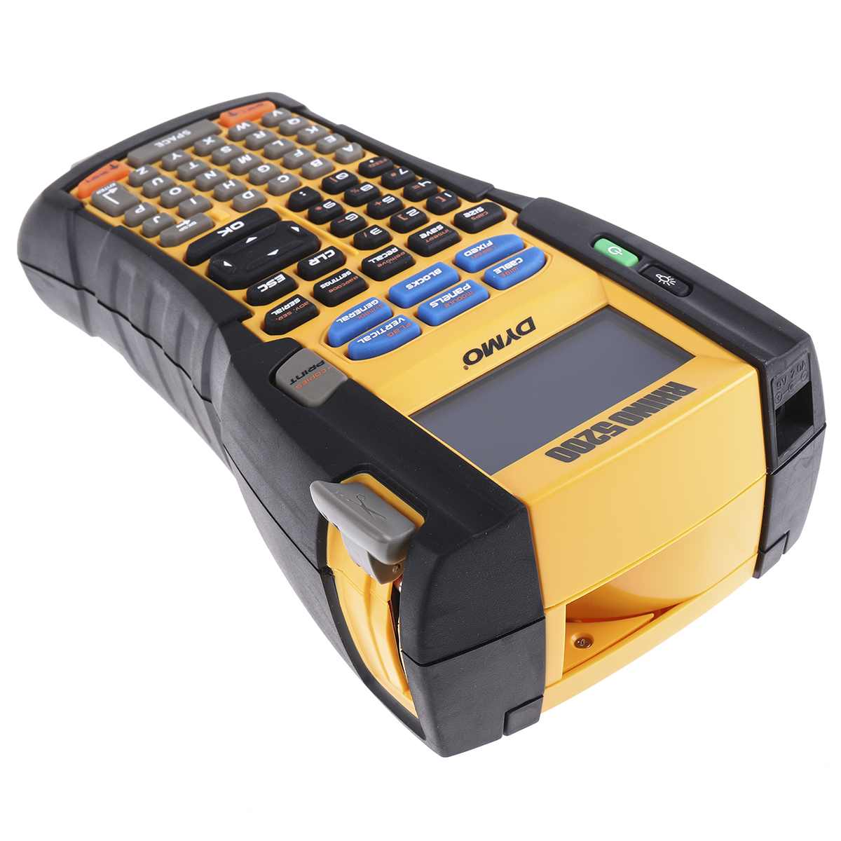 s0841390 Dymo Rhino 5200 Handheld Label Printer, 19 mm Max Label Width, Type G - British 3-Pin