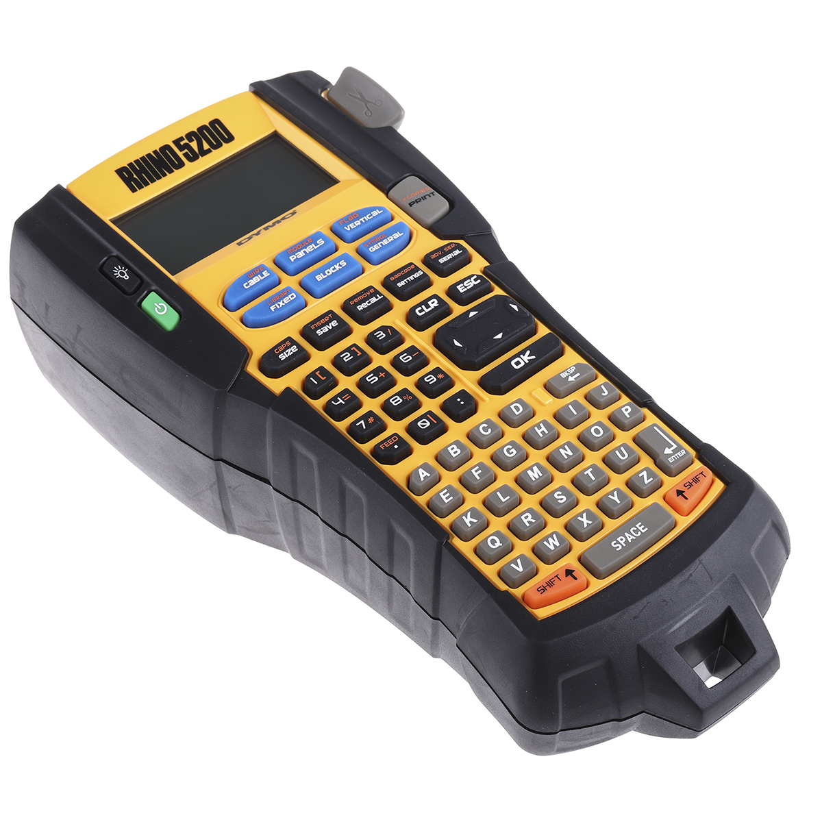 s0841390 Dymo Rhino 5200 Handheld Label Printer, 19 mm Max Label Width, Type G - British 3-Pin