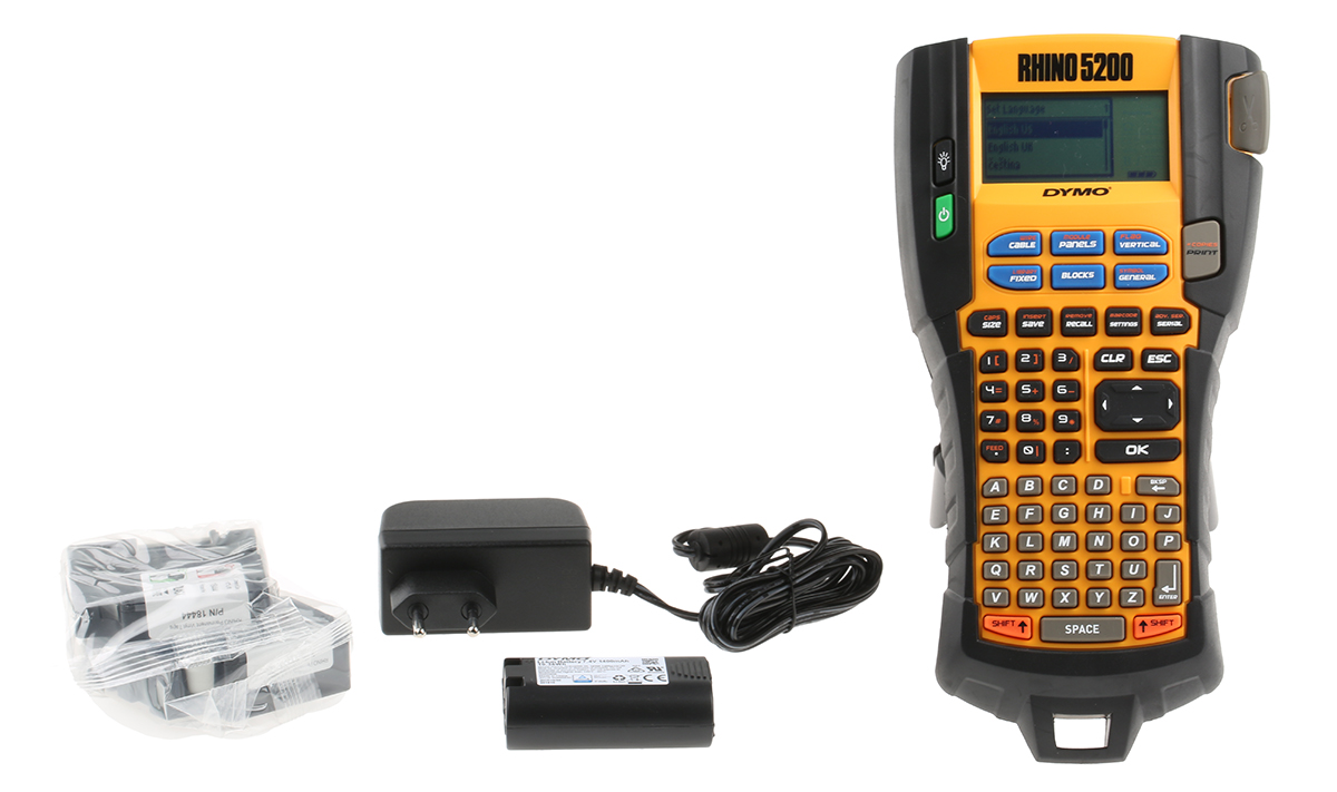 s0841400 Dymo Rhino 5200 Handheld Label Printer, 19 mm Max Label Width, EU