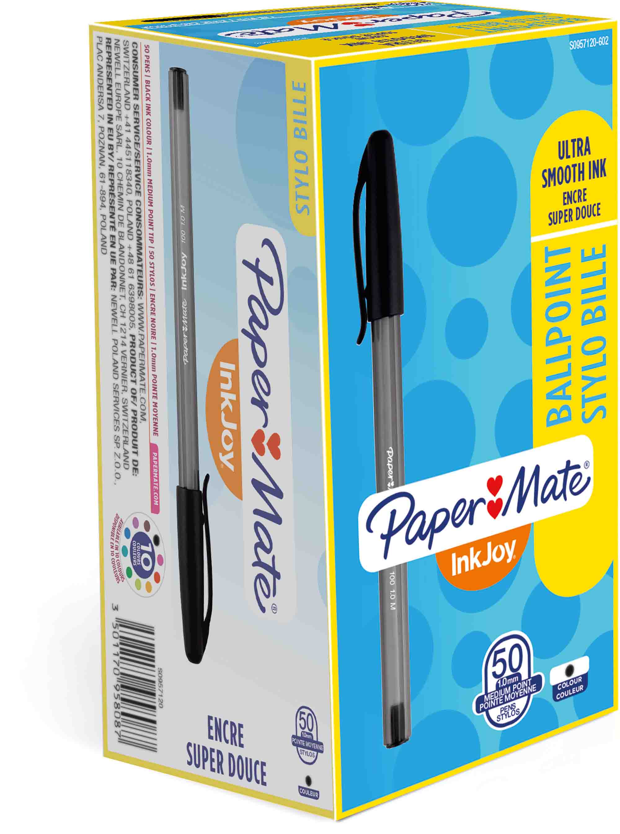 Paper Mate Black, 1 mm Tip Size