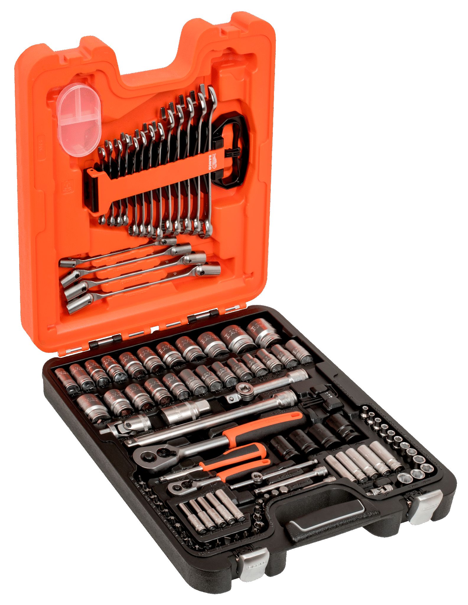 Bahco 106-Piece 1/2 in Standard Socket Set