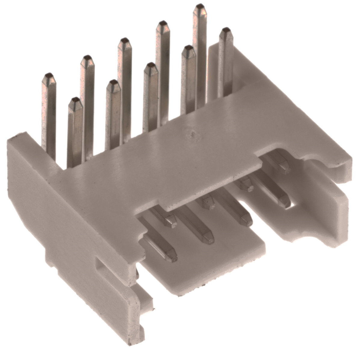 JST PHD Series Right Angle Through Hole PCB Header, 10 Contact(s), 2 mm Pitch, Shrouded