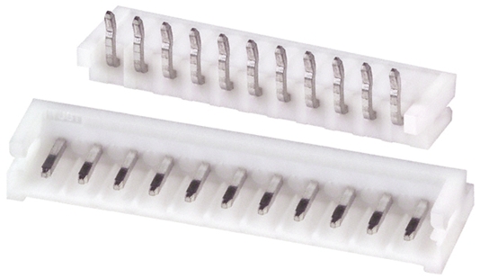 JST EH Series Right Angle Through Hole PCB Header, 11 Contact(s), 2.5 mm Pitch, 1 Row, Shrouded