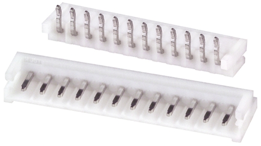JST EH Series Right Angle Through Hole PCB Header, 12 Contact(s), 2.5 mm Pitch, 1 Row, Shrouded