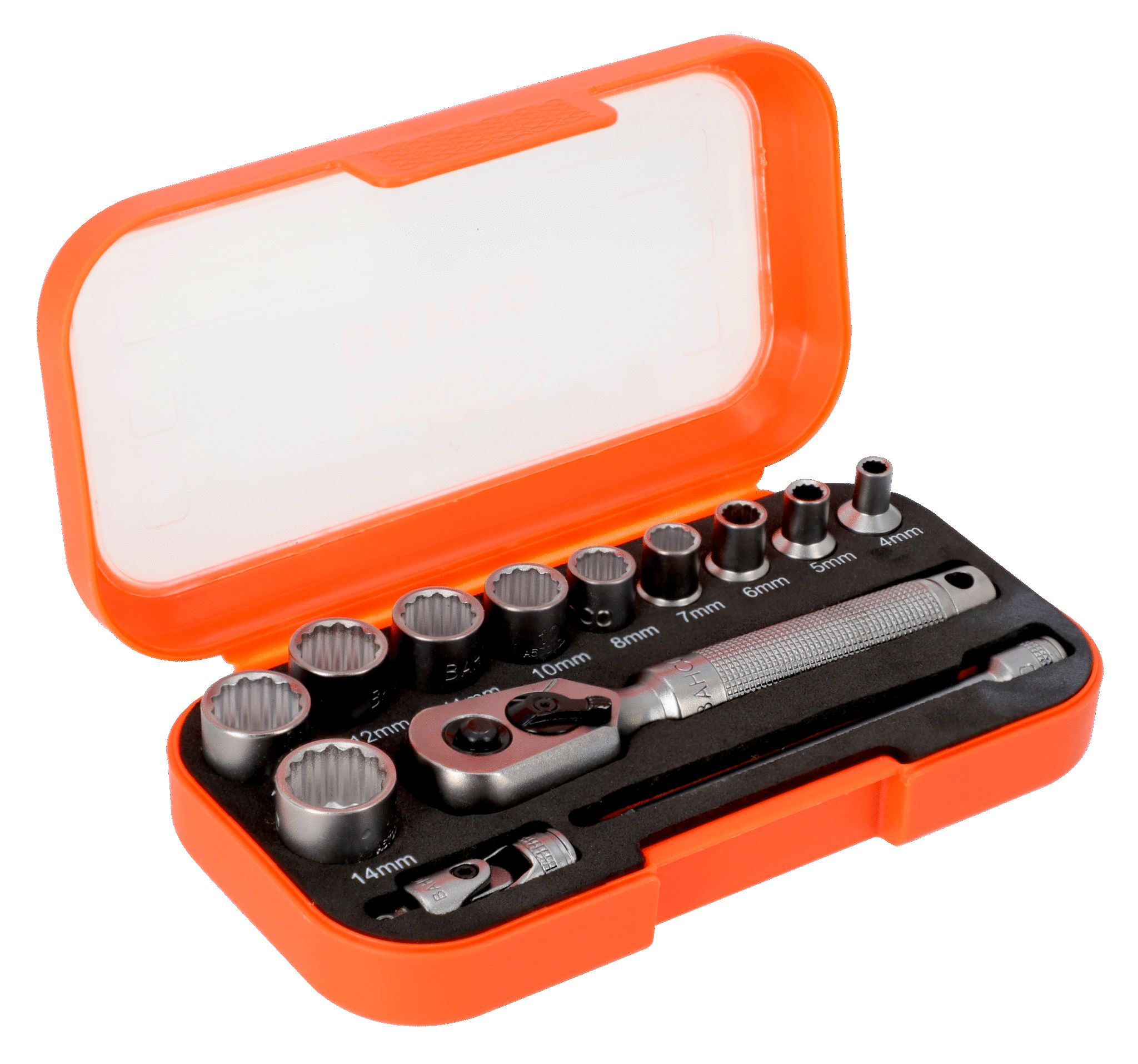 Bahco 13-Piece 1/4 in Bit Socket Set