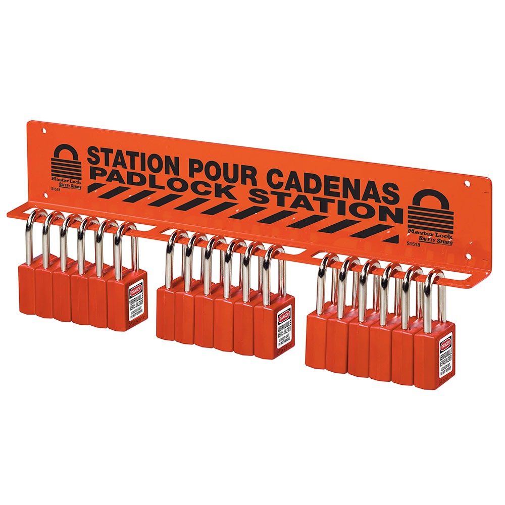 Master Lock 22 Padlock Lockout Station