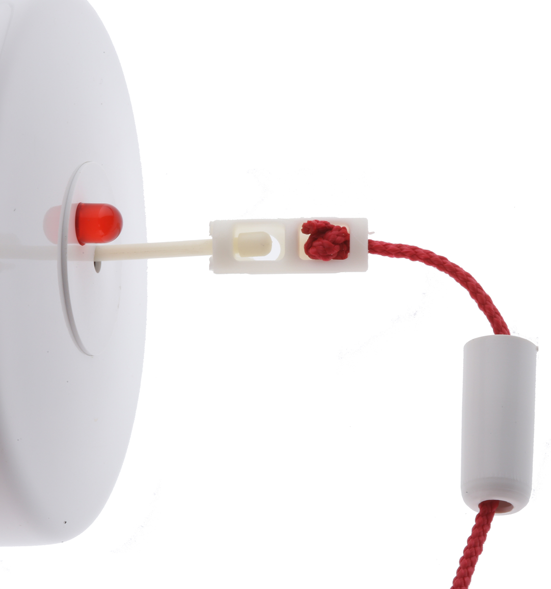 s1600-r Hoyles Red Ceiling Pull Cord, 5 A