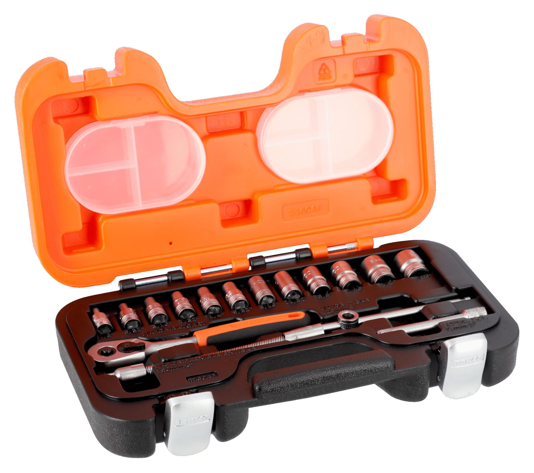 s160af Bahco 16-Piece 1/4 in Standard Socket Set