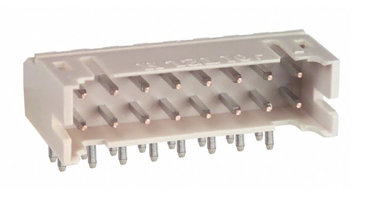 JST PHD Series Right Angle Through Hole PCB Header, 16 Contact(s), 2 mm Pitch, 2 Row, Shrouded